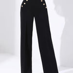 Pantalon taille haute élégant
