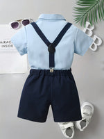 Tenue garçon élégante 4 pièces