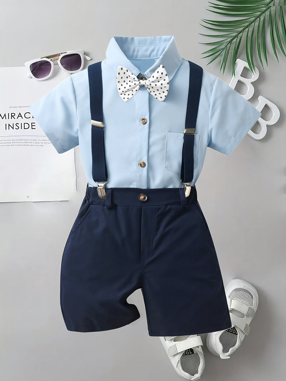 Tenue garçon élégante 4 pièces