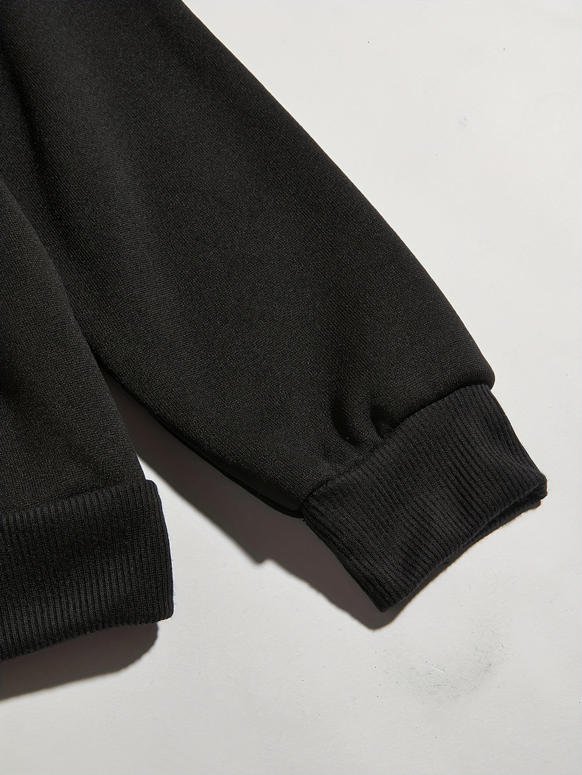 Sweat à capuche noir femme