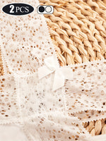 Culotte sexy en dentelle strappée