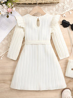 Robe élégante pour fille : robe à manches