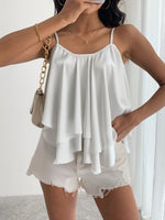 Blouse d’été à volants pour femme #Monaco