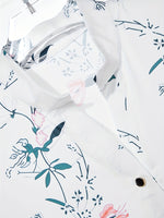 Blouse à imprimé floral à manches longues pour femmes #Monaco