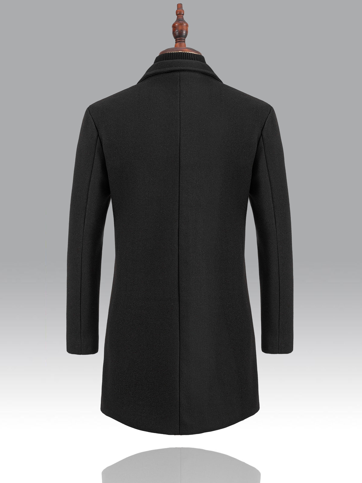 Manteau trench homme élégant à simple boutonnage #Courchevel