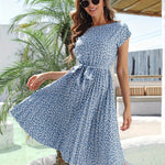 Robe d’été florale pour femme #Monaco