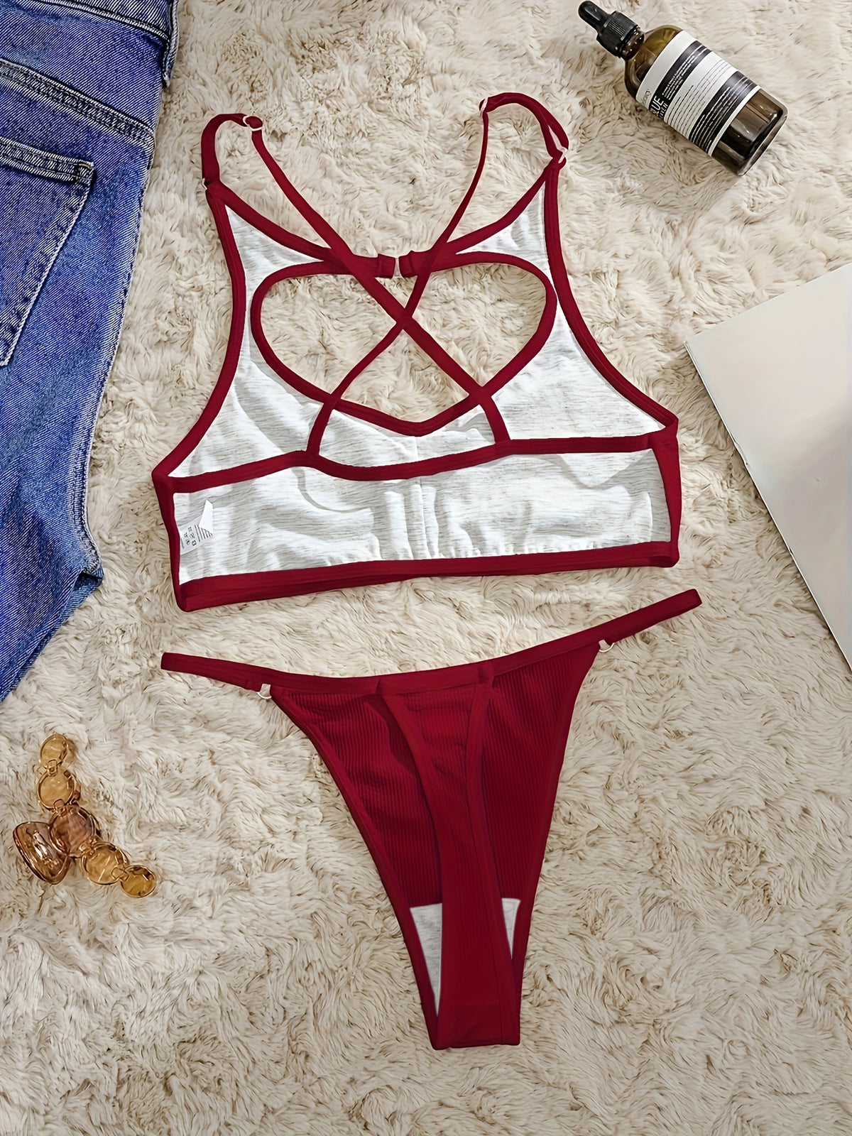 Ensemble lingerie sans armatures