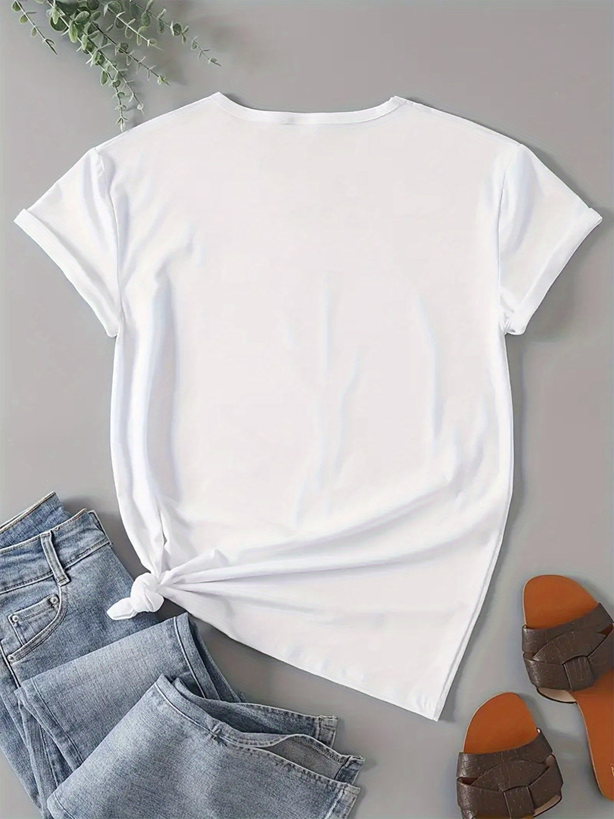 T-shirt d'été décontracté pour femme
