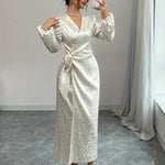 Robe élégante à effet satin