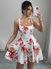Robe sans manches à imprimé floral pour femme #Paris