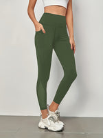 Legging élégant à couture mesh