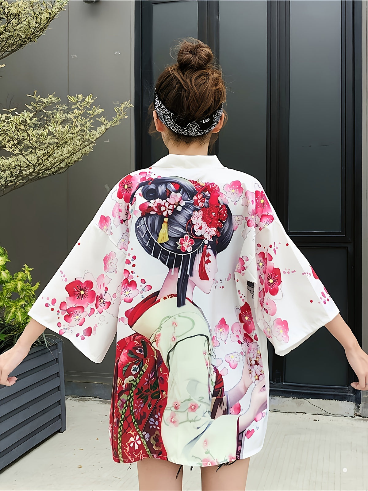 Kimono traditionnel japonais pour femme