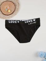Lot de 10 culottes élégantes en coton sans coutures