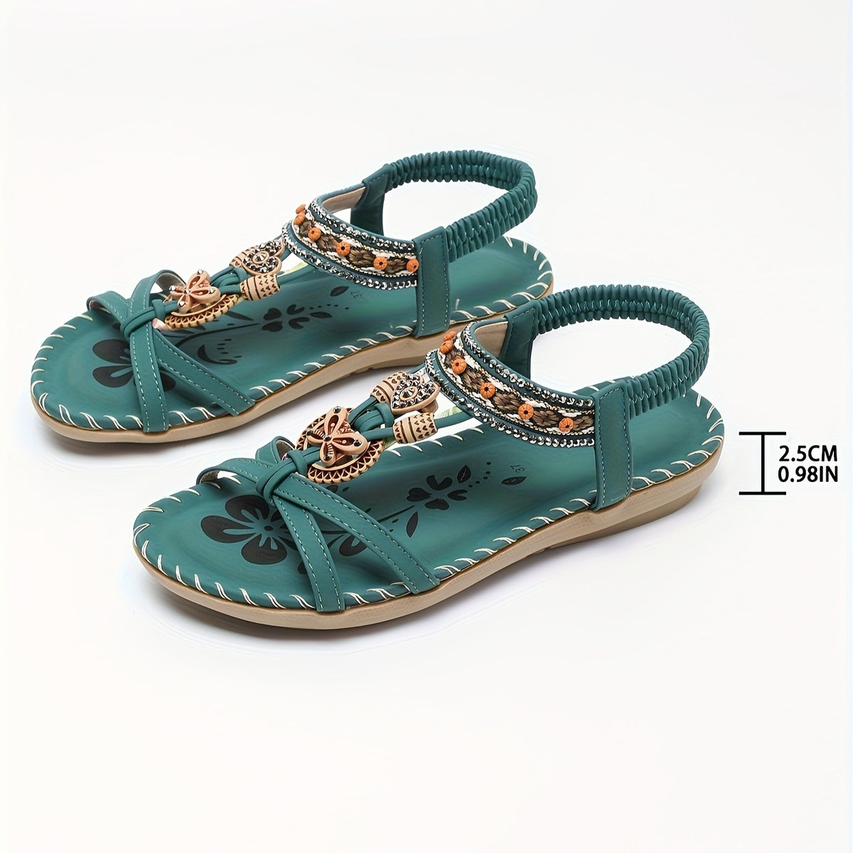 Sandales bohèmes élégantes