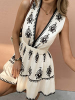 Robe élégante à imprimé floral pour femme #Monaco