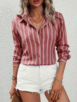 Chemise élégante à rayures pour femmes #Monaco