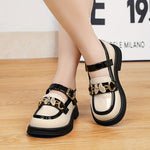 Ballerines mary jane avec nœud