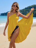 Robe de plage dos nu à bretelles spaghetti #collection MONACO 2025