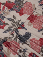 Robe élégante à fleurs pour fille