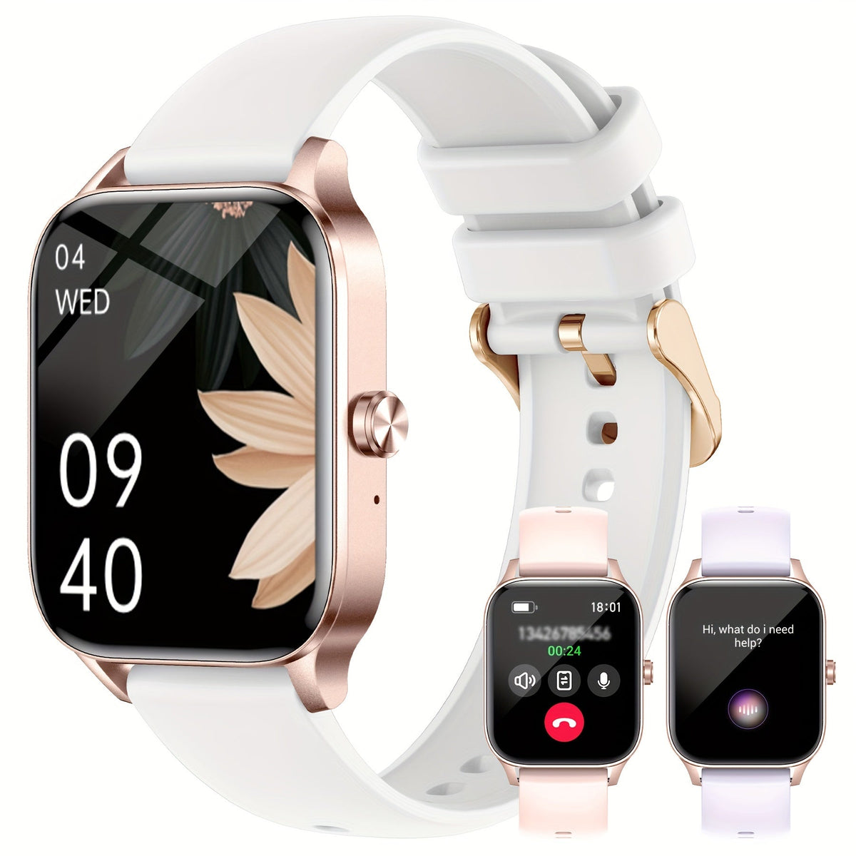 INNOFOVO Smartwatch - Technologie et Élégance au Poignet