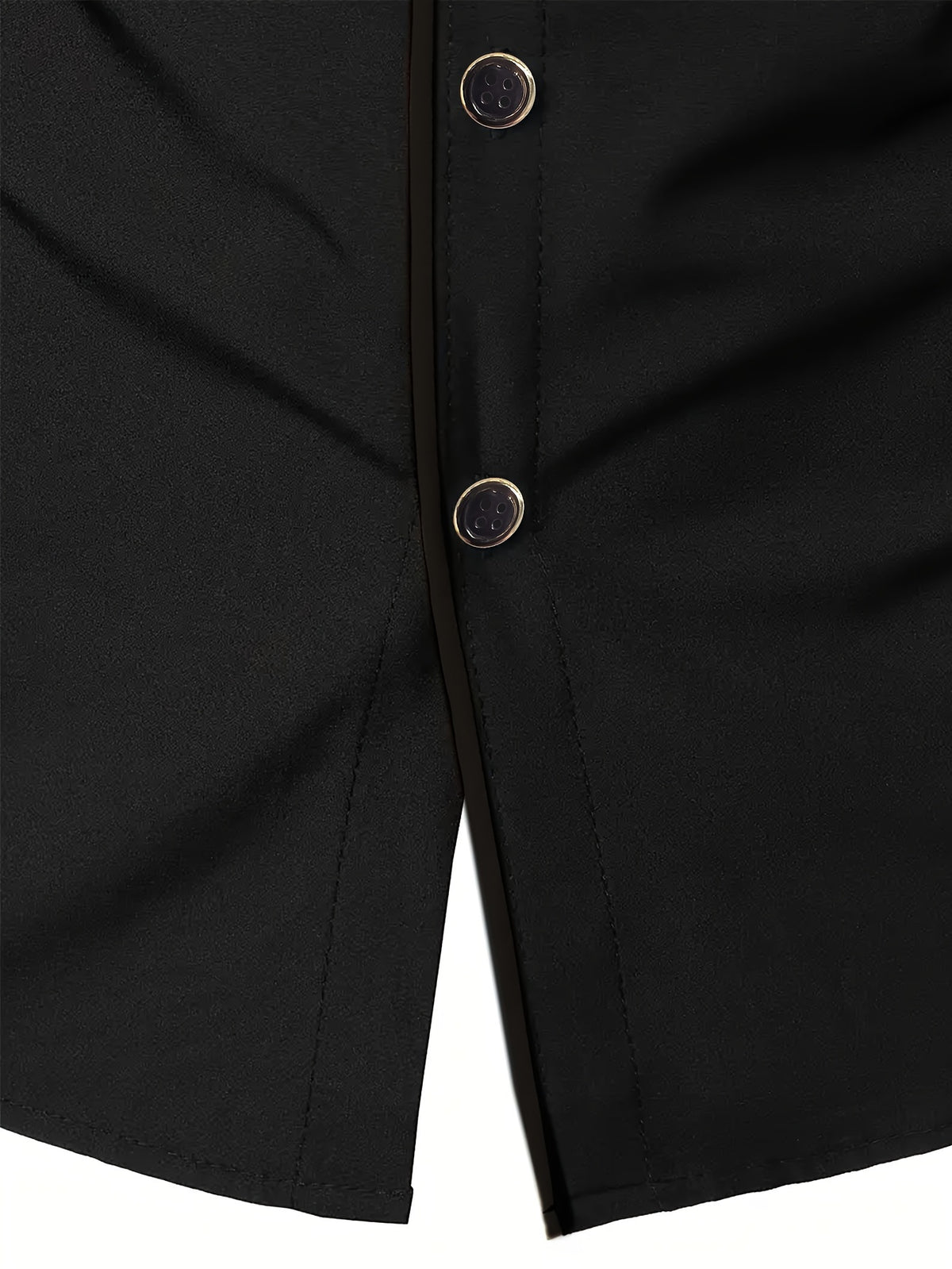 Chemise élégante noire pour homme