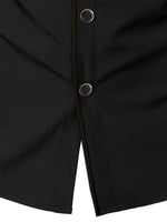 Chemise élégante noire pour homme