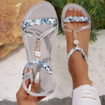 Sandales tressées pour femme