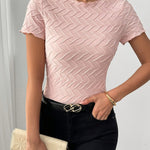 T-shirt élégant à manches courtes #Monaco