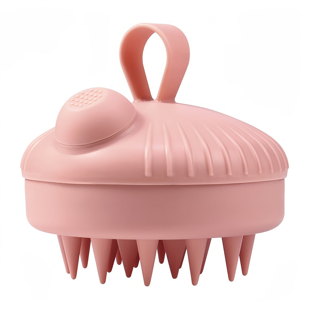 Brosse à shampoing en silicone pour cheveux normaux