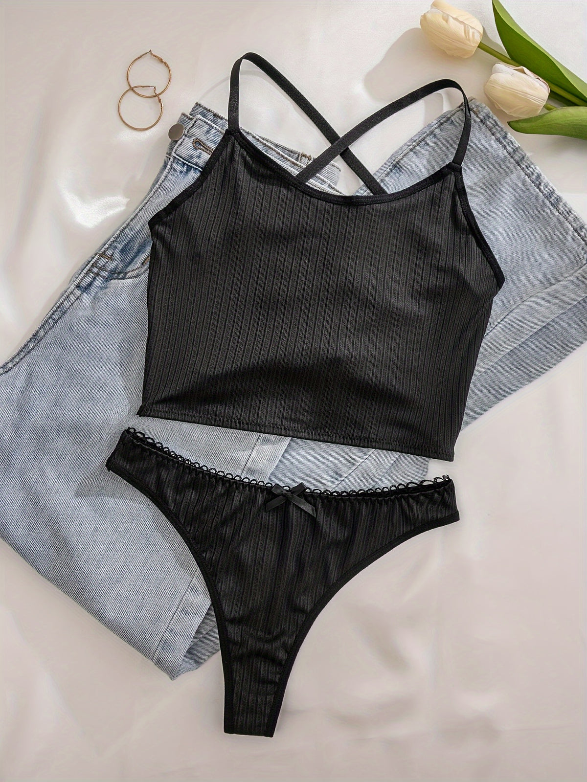 Ensemble lingerie 2 pièces sexy