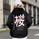 Sweat à capuche noir femme