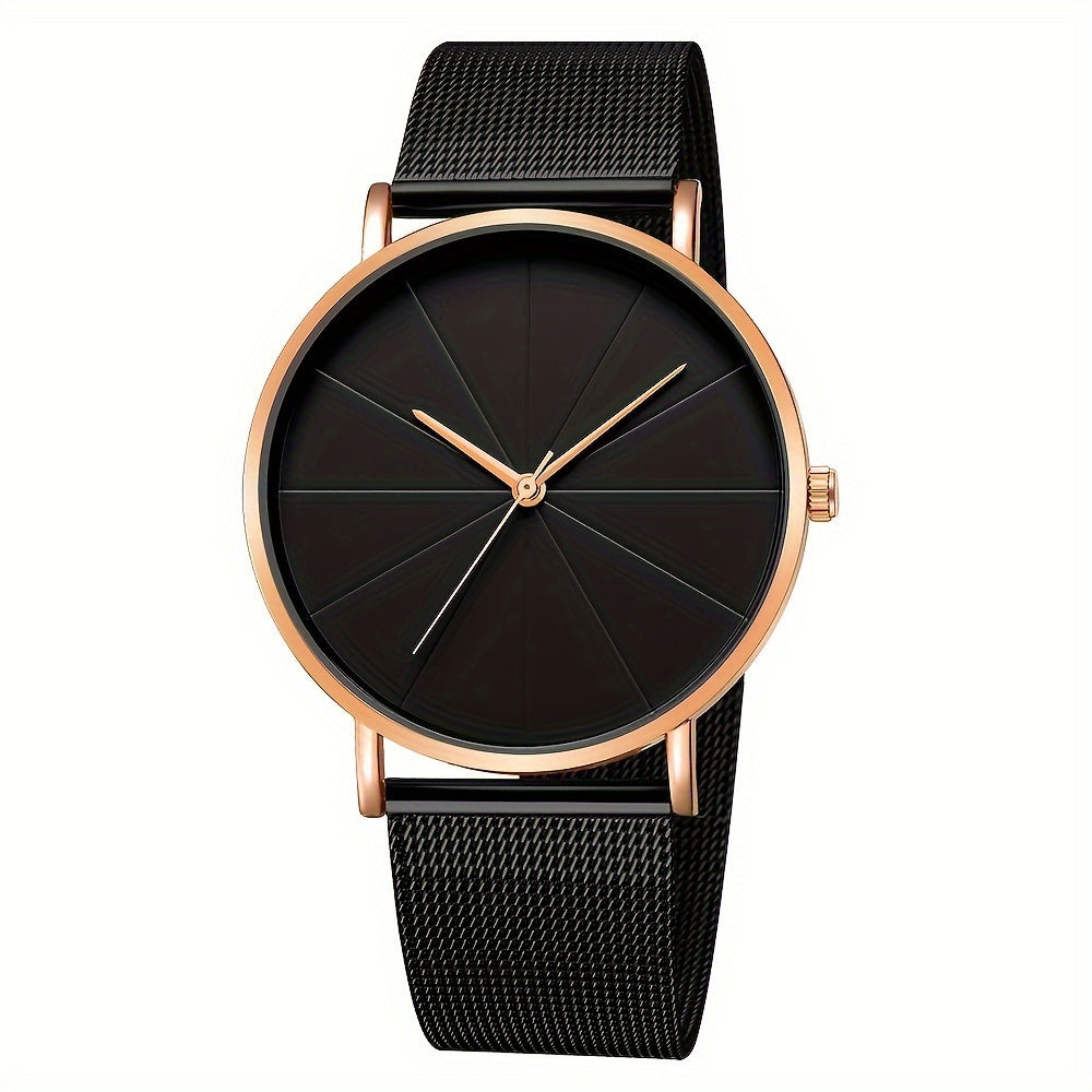 Ensemble montre et bijoux au style décontracté