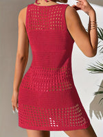 Robe tricotée décontractée à encolure V #collection MONACO 2025