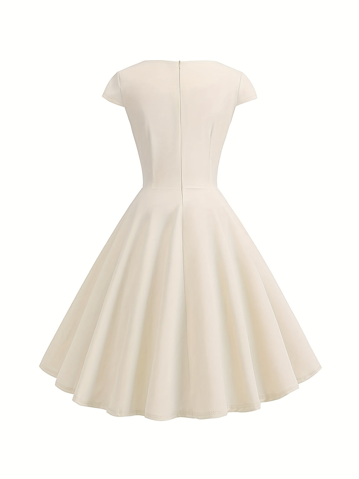 Robe vintage évasée style années 50 #Paris