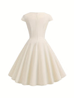 Robe vintage évasée style années 50 #Paris