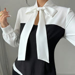 Blouse élégante à manches longues #collection Paris 2025