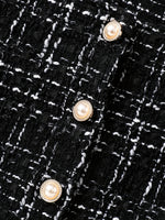Ensemble élégant à carreaux pour filles 2pcs