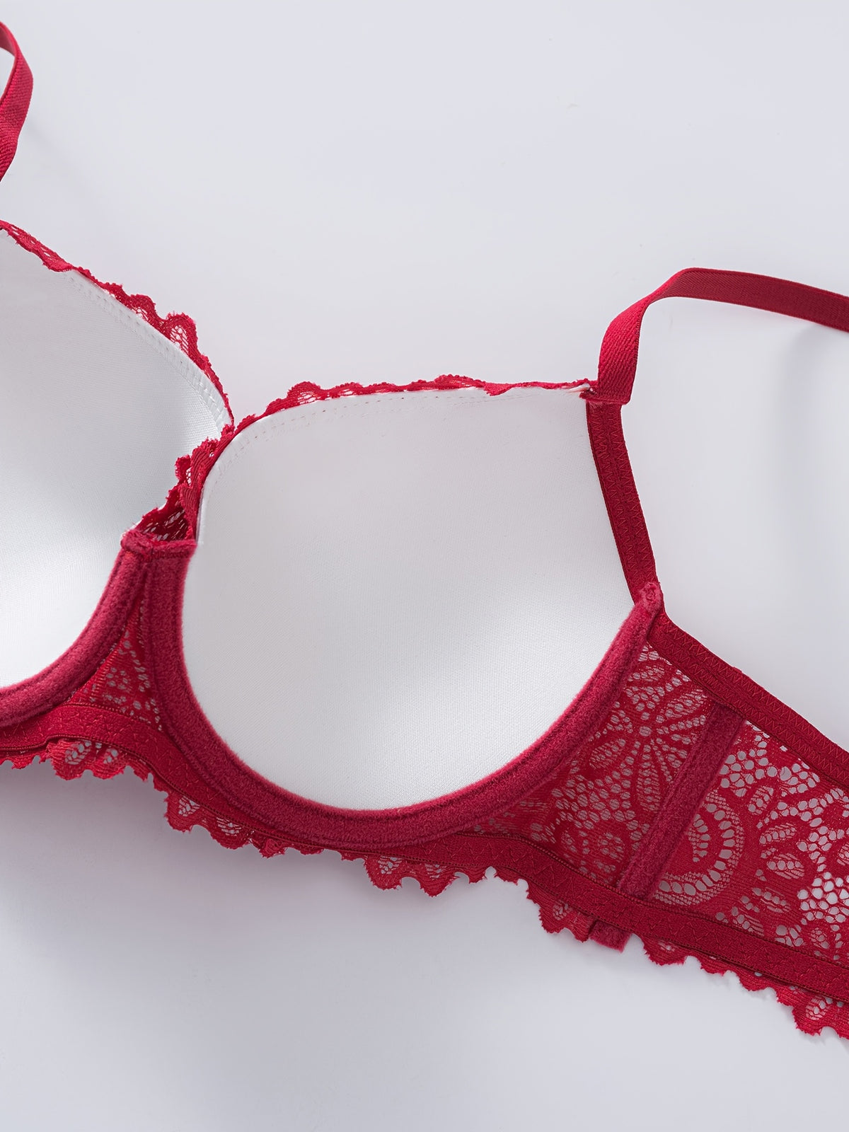 Ensemble 3 pièces en dentelle élégante