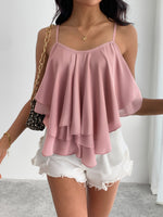 Blouse d’été à volants pour femme #Monaco