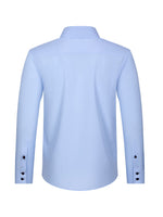 Chemise habillée homme manches longues #Bordeaux