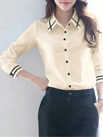 Chemise classique beige #collection Paris 2025