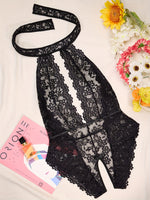 Body en dentelle florale