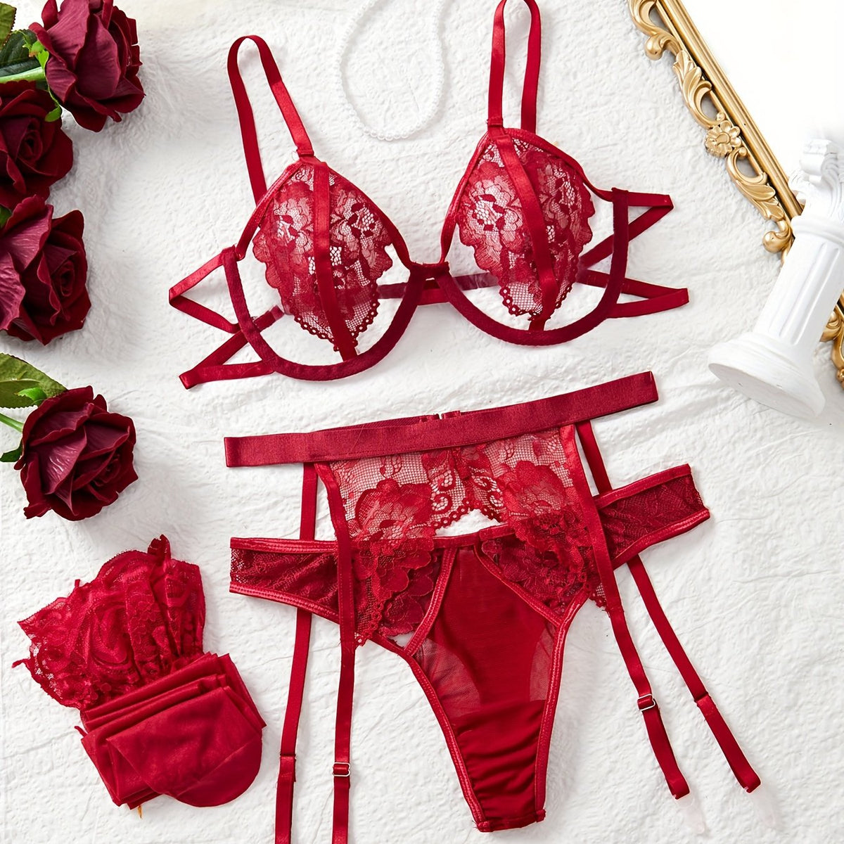 Ensemble de lingerie sexy en dentelle