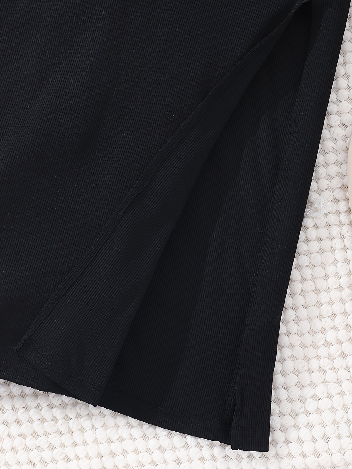 Robe longue asymétrique élégante pour adolescente
