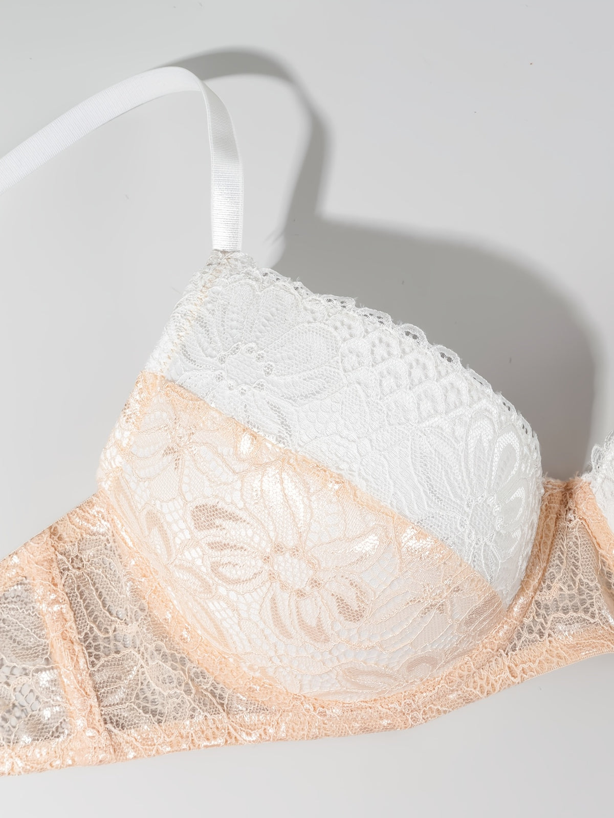 Lot de 3 soutien-gorge push-up en dentelle élégante