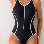 Maillot de bain une pièce noir