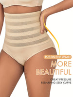 Culotte gainante noir taille haute – effet ventre plat
