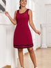 Robe d'été slim fit a-ligne #Paris