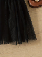 Ensemble élégant pour fille noir & marron