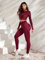 Ensemble de sport seamless pour femme #Ligne911